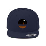 Unisex Flat Bill Hat