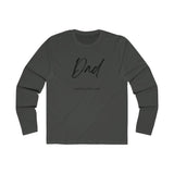 The "Dad Role" Men's Long Sleeve Crew Tee