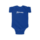 The "Adorable" (white text) Infant Fine Jersey Bodysuit