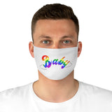 The "Rainbow baby" Fabric Face Mask