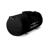 The "Endless Possibilities" (white text) Duffel Bag