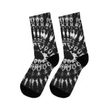 Our "Black white Tye Dye" DTG Socks