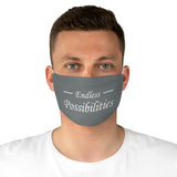 The "Endless Possibilities" (white text) Fabric Face Mask