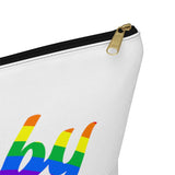 The "Rainbow Baby" Accessory Pouch w T-bottom