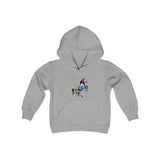 The "Skull Candy Unicorn" Youth Heavy Blend Hooded Sweatshirt