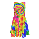 Our Tye Dye Kid Girl's Sleeveless Vest Dress