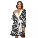 Our "Black & White" Tye Dye Robe