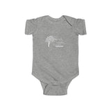 The "I am the Storm" (white text) Infant Fine Jersey Bodysuit