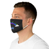 The "Rainbow Blue Baby" Fabric Face Mask