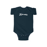 The "Adorable" (white text) Infant Fine Jersey Bodysuit