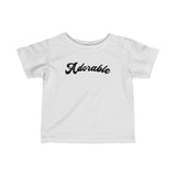 The "Adorable" Infant Fine Jersey Tee