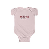 The "Merry Christmas" Infant Fine Jersey Bodysuit