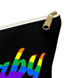 The "Rainbow Baby" Accessory Pouch w T-bottom