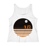 The "Zombie Sunset" Women's Relaxed Jersey Tank Top