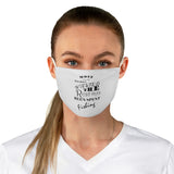 The "Fishing Life" Fabric Face Mask