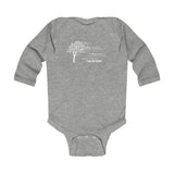 The "I am the Storm" (white text) Infant Long Sleeve Bodysuit