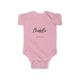 The "Middle" Infant Fine Jersey Bodysuit