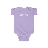 The "Adorable" (white text) Infant Fine Jersey Bodysuit