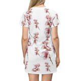 Our "Blossom" All Over Print T-Shirt Dress