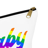 The "Rainbow Baby" Accessory Pouch w T-bottom