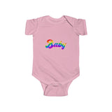 The "Rainbow Baby" no clouds Infant Fine Jersey Bodysuit