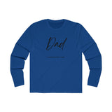 The "Dad Role" Men's Long Sleeve Crew Tee