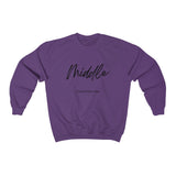 The "Middle" Family Role Unisex Heavy Blend™ Crewneck Sweatshirt