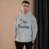 The "All Life is Precious" EcoSmart® Pullover Hoodie Sweatshirt