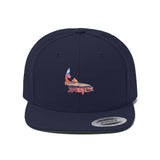 Our "Fish Scene" Unisex Flat Bill Hat