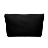 The "Perfect" (white text) Accessory Pouch w T-bottom