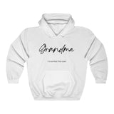 The "Grandma" Unisex Heavy Blend Hooded Sweatshirt