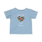 Autism Awareness "Loud Noises" Infant Fine Jersey Tee