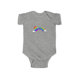 The "Rainbow BABY" Infant Fine Jersey Bodysuit