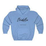 The "Middle" Family Role Unisex Heavy Blend™ Hooded Sweatshirt