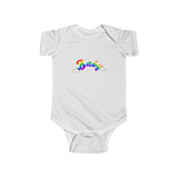 The "Rainbow BABY" Infant Fine Jersey Bodysuit