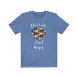 Autism Awareness "Loud Noises" Unisex Jersey Short Sleeve Tee