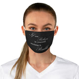 The "Believe In Yourself" Fabric Face Mask