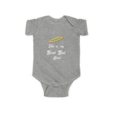 The "Good Girl Shirt" (white text) Infant Fine Jersey Bodysuit