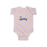 The "Rainbow Baby" no clouds Infant Fine Jersey Bodysuit