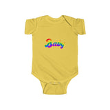 The "Rainbow Baby" no clouds Infant Fine Jersey Bodysuit