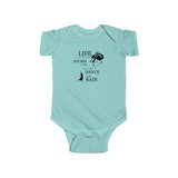 The "Dance in the Rain" Infant Fine Jersey Bodysuit