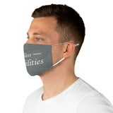 The "Endless Possibilities" (white text) Fabric Face Mask