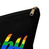 The "Rainbow Baby" Accessory Pouch w T-bottom