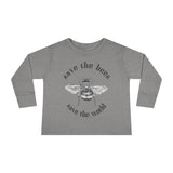 Our "Save The Bees" Toddler Long Sleeve Tee