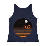 The "Zombie Sunset" Women's Relaxed Jersey Tank Top