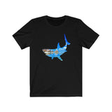 Our "Shark Scene" Jersey Short Sleeve Tee