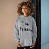 The "All Life is Precious" EcoSmart® Pullover Hoodie Sweatshirt