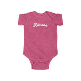 The "Adorable" (white text) Infant Fine Jersey Bodysuit