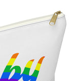 The "Rainbow Baby" Accessory Pouch w T-bottom