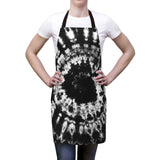 Our "Black White Tye Dye" Apron